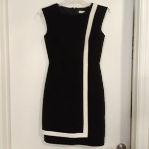 Black and white Calvin Klein dress